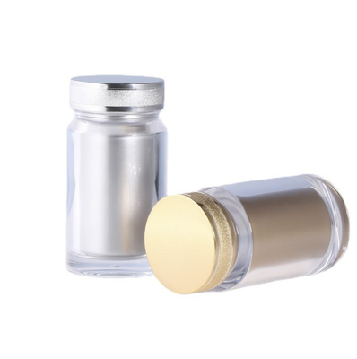 Personal Care 100ml Food Grade With Aluminum Cap Add Coating In Stock Tablet Powder Candy Acrylic Capsule Bottle