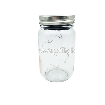 Bottles Mason Jar Solar Light Lids Solar Laser Christmas Light