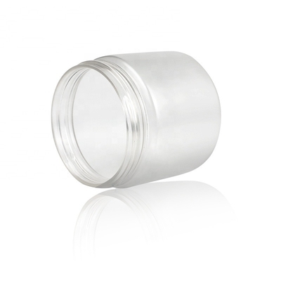 Personal Skin Care Packaging Custom Neck Size 68/400 Hand Cream Face Cream Plastic Jar PET 200ml Frosted Transparent Cosmetic Jar
